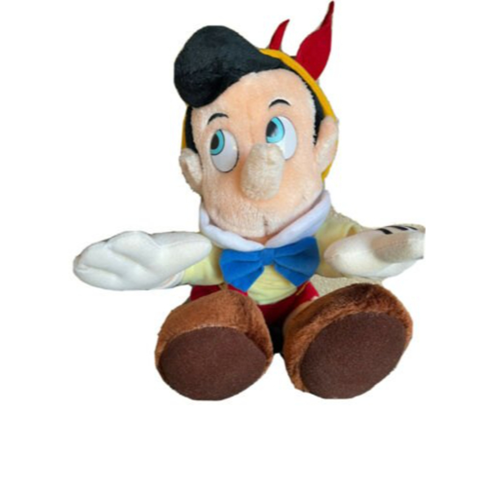 Disney Land Walt Disney World Vintage 10" Pinocchio Plush Doll Cleaned!